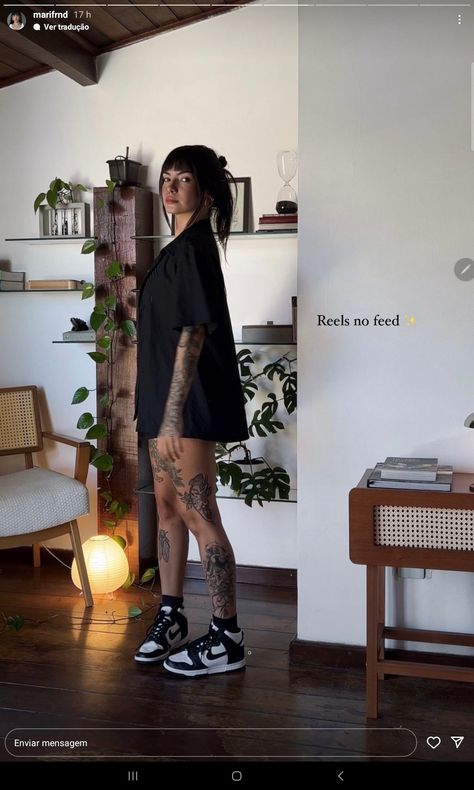 Tattooed Woman In Formal Dress, Alternative Boho Outfits, Outfits For Tattooed Women, Girls With Tattoos Style Outfit, Tattoo Artist Outfit Style, Tattoo Artist Aesthetic Outfit, Dark Whimsical Outfit, Tattoo Outfit Woman, Tattoo Convention Outfit