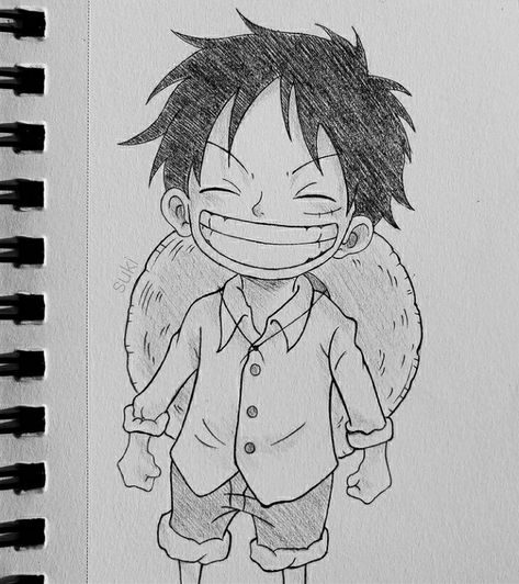 One piece Anime Character Drawing Ideas, Drawings To Copy, Drawing Ideas Easy Anime, Easy Anime Drawings, Character Drawing Ideas, Anime Drawings For Beginners, Goku Drawing, Anime Drawing Sketches, Naruto Sketch Drawing