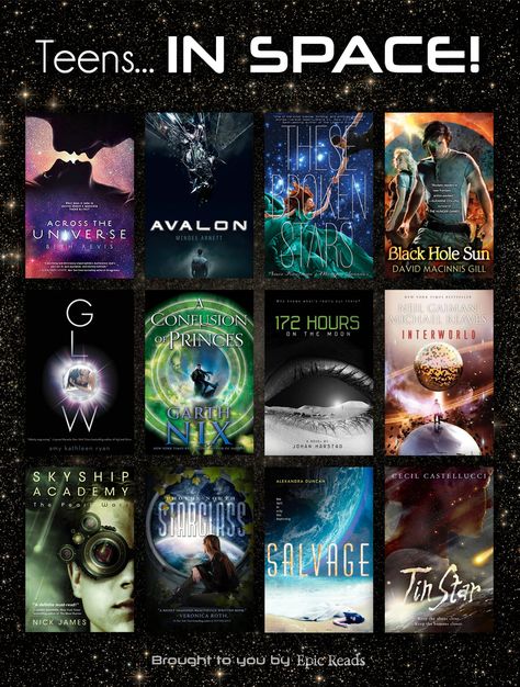 12 YA Books Set In Space! via @Epic Reads Reading Lists, Star Wars Costumes Diy, Star Wars Diy, Movies By Genre, Will Arnett, Ya Books, Reading List, Diy Costumes, In Space