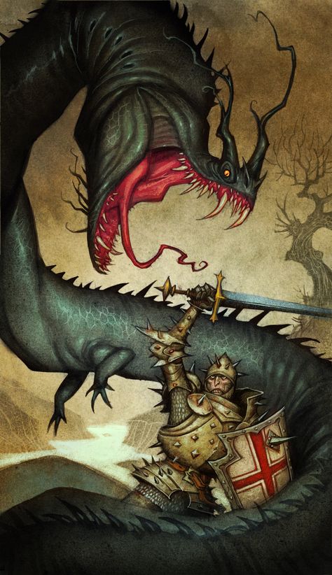 Johan Egerkrans, Fantasy Monster, Fantasy Dragon, High Fantasy, Monster Art, Dark Ages, Fantasy Inspiration, Fantasy Artwork, Creature Design