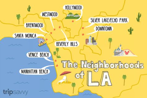 Choosing a Neighborhood When Moving to Los Angeles Brentwood Los Angeles, Echo Park Los Angeles, Silver Lake Los Angeles, Los Angeles Travel Guide, Moving To Another State, Los Angeles Neighborhoods, Los Angeles Travel, Town Names, Los Angeles City