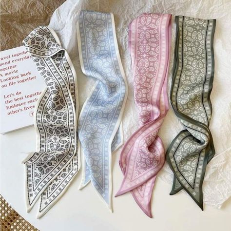 Tie scarves