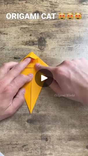 Origami Cat Tutorial, Origami Cat Instructions, Cat Origami, Paper Cat, Cat Tutorial, Cutest Cat, Origami Instructions, Make Paper, How To Make Paper