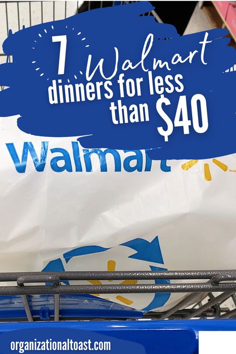 Walmart Budget Grocery List, 40 Dollar Grocery Budget, Cheap Healthy Meals From Walmart, Cheap Dinners For A Family Walmart, Cheap Meals On A Budget Walmart, Cheap Walmart Grocery List, Walmart Dinner Ideas Simple Meals, Walmart Cheap Meal Plans, Walmart Budget Meal Plan