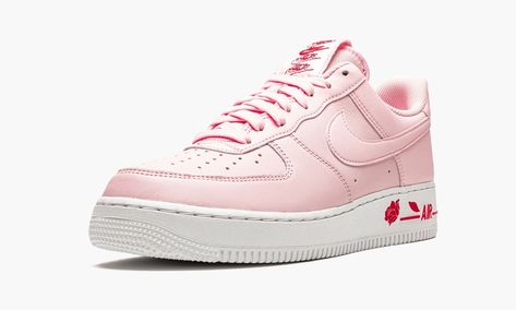 Air Force 1 '07 LX "Thank You Plastic Bag - Pink Foam" - 189.98 Check more at https://meetsneakr.com/product/air-force-1-07-lx-thank-you-plastic-bag-pink-foam/ Nike Rosa, Pops Restaurant, Yellowstone T Shirts, Air Logo, Foams Shoes, Pastel Color Schemes, Nike Air Force 1 Low, Pink Nikes, Custom Nikes