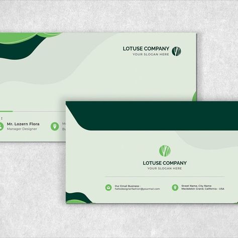 Florist Theme Envelope Template Corporate Identity Template Envelope, Corporate Template, Graphic Design Tutorials Learning, Envelope Template, Envelope Design, Graphic Design Tutorials, Corporate Design, Corporate Identity, Design Tutorials