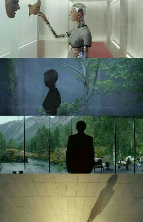 Ex Machina (2015) Director: Alex Garland. Director of Photography: Rob Hardy Ex Machina Cinematography, Ex Machina Aesthetic, Alex Garland, Director Of Photography, Movie Shots, Film Inspiration, Fun Shots, Ex Machina, Cinematic Photography