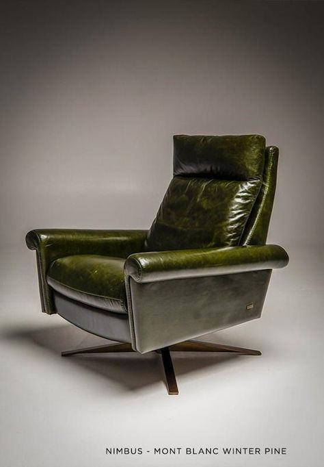 American Leather Furniture, Modern Leather Recliner, American Leather Sleeper Sofa, Green Leather Chair, Modern Recliner Chairs, Ikea Armchair, Leather Arm Chair, Leather Sleeper Sofa, Modern Rocking Chair