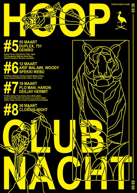 Lennarts & De Bruijn, Hoop club night poster Club Night Poster, Nightclub Poster Design, Club Poster Design, Ted Talks Motivation, Party Poster Design, Club Posters, Negative Mindset, Poster Club, Poster Design Layout