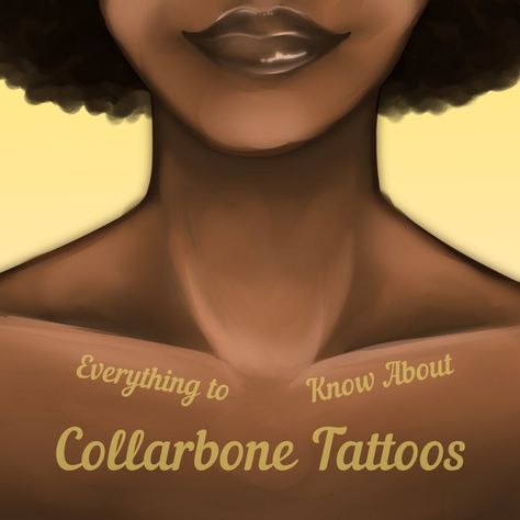 Collarbone Tattoo Ideas Collar Tattoo, Collarbone Tattoos, Enough Tattoo, Always Tattoo, Clavicle Tattoo, Collarbone Tattoo, Necklace Tattoo, Date Tattoos, Scar Tattoo