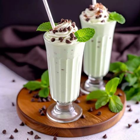 Greetings to all dessert enthusiasts, milkshake lovers, and those with an insatiable sweet tooth! Today, I want to guide you through the enjoyable and refreshing process of creating a Mint Chocolate Milkshake, an absolute delight to all your senses. The Mint Chocolate Milkshake, in all its frothy glory, has a history that intertwines with the […] The post Mint Chocolate Milkshake appeared first on Cook with Nabeela. Making Milkshakes, Chocolate Chip Milkshake, Chocolate Milk Shake, Mint Chocolate Chip Milkshake, Homemade Funnel Cake, Milkshake Recipe Chocolate, Whipped Cream Desserts, Easy Treats To Make, Baileys Recipes