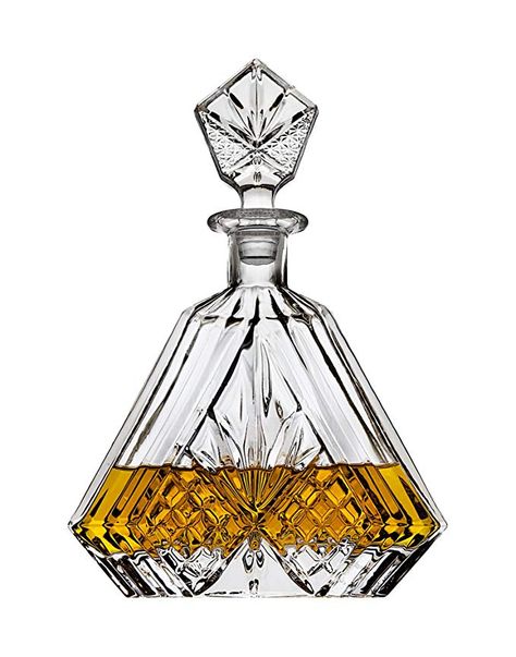 Amazon.com | Whiskey Decanter for Liquor Scotch Bourbon or Wine, Irish cut Triangular - 750ml: Liquor Decanters Red Wine Decanter, Wine Bottle Glasses, Decanter Labels, Whisky Decanter, James Scott, Whiskey Decanter Set, Liquor Decanter, Crystal Decanter, Whiskey Decanter