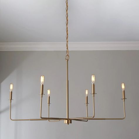 Brass Chandeliers - Shades of Light Dining Table Chandelier, Gold Light Fixture, Dining Room Light Fixture, Room Light Fixtures, Living Room Light Fixtures, Dining Chandelier, Kitchen Chandelier, Dining Room Light, Dining Room Light Fixtures