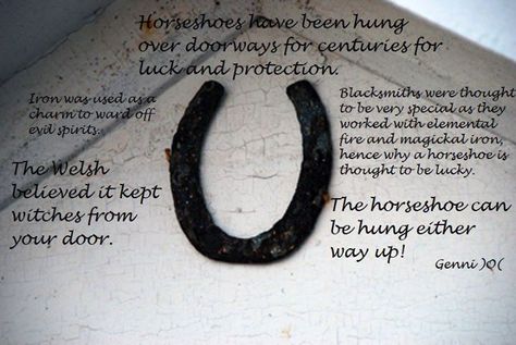 Horseshoes Horseshoe Above Door, Paganism Spells, Spirit Dolls, Hang Over, Evil Spirits, Blacksmithing, Life Lessons, Words Of Wisdom, Image Search