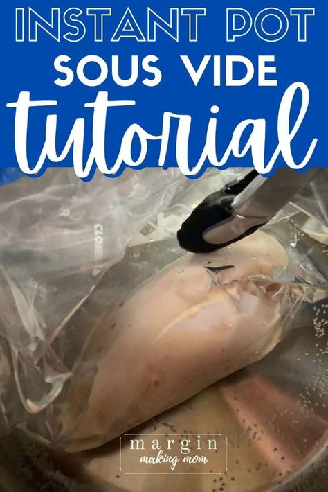 This Instant Pot sous vide tutorial will show you how to use the sous vide function! Get our tips and tricks for easy cooking. Instant Pot Sous Vide, Ninja Recipes, Sous Vide Recipes, Sous Vide Cooking, Grandmas Recipes, Instant Pot Pressure Cooker, Pressure Cooker Recipes, Cooking Techniques, Pressure Cooking