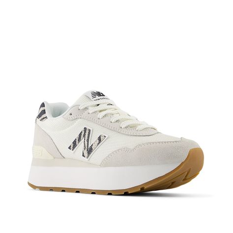 New Balance- Trendy Stuff To Buy, Cute Women Shoes, New Balance Shoes Platform, Women’s Fashion Sneakers, New Balance White Platform Sneakers For Sports, Casual New Balance Platform Sneakers, Sporty White New Balance Platform Sneakers, 237 New Balance, New Balance Low-top Platform Sneakers For Sports