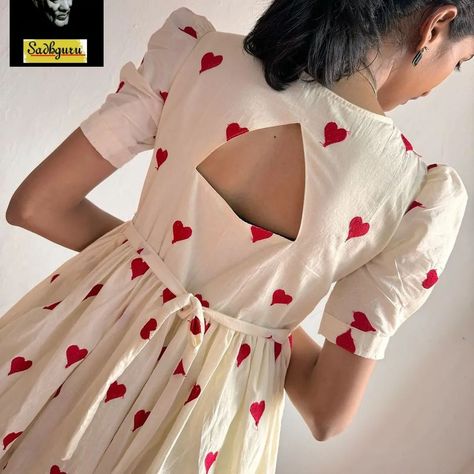 *CODE:DD2708ALM07* Beautiful fully stitched pure cotton dress Boutique finishing lining attached Sizes: S-XXXL PRICE: 1999/-+ shipping New Models Dresses, Simple Frocks Cotton, Frock Models For Women, Cotton Frocks For Women, Frock Ideas, White Kurti, Anarkali Kurtis, Pure Cotton Dress, Simple Frock Design