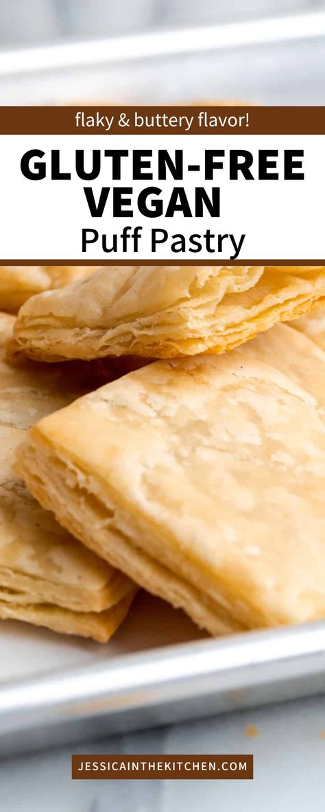 Make Puff Pastry Dough, Gluten Free Pastry Dough, Puff Pastry Dough Recipe, Vegan Puff Pastry, Make Puff Pastry, Gluten Free Vegan Bread, Pastry Dough Recipe, Gluten Free Dough, Gluten Free Puff Pastry