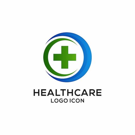 Health Care Logo, Hospital Logo, Healthcare Logo, Care Logo, Line Art Tattoos, Logo Icon, Art Tattoos, Logo Design Template, Cool Logo