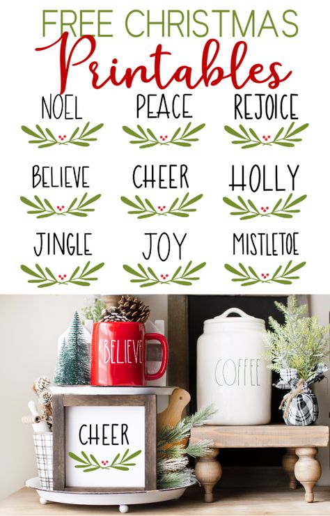 Free Printable Christmas Signs, Merry Christmas Font, Christmas Fonts Free, Hand Lettered Christmas, Cricut Christmas Ideas, Christmas Craft Ideas, Holiday Words, Christmas Vinyl, Traditional Frames