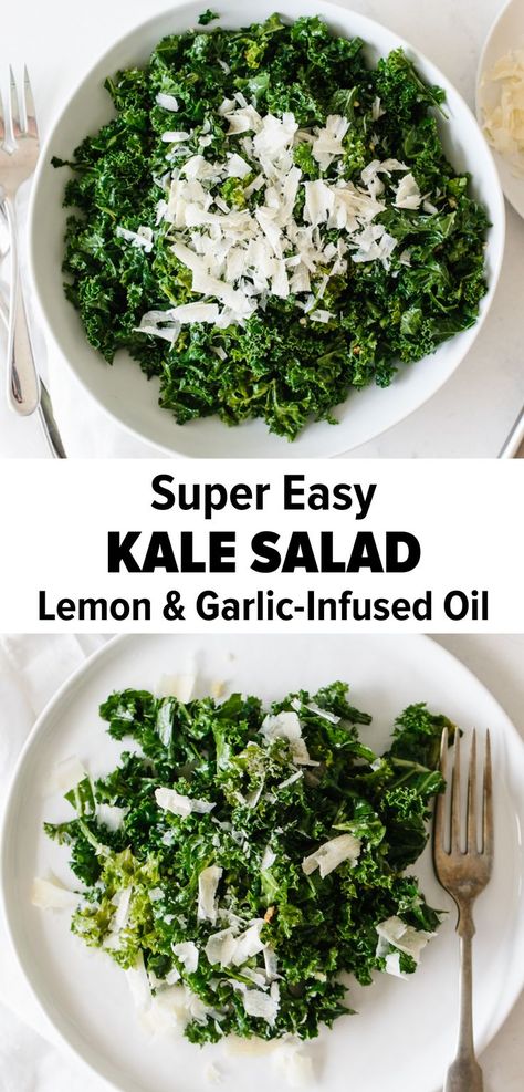 Dense Salad, Massaged Kale Salad, Salad Kale, Shaved Parmesan, Massaged Kale, Kale Salad Recipes, Inflammatory Diet, Paleo Recipes Easy, Kale Recipes