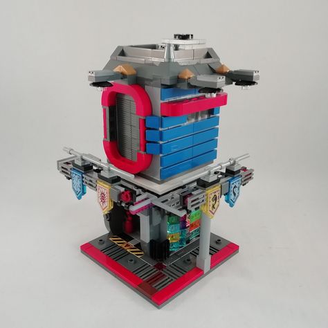 Lego Habitat, Lego Cyberpunk, Lego Ninjago City, Floating In The Air, Lego Boards, Lego Ship, Lego Creative, Futuristic Furniture, Cyberpunk City