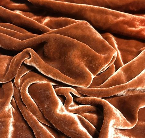 HAND DYED DUSTY ORANGE Silk VELVET Fabric - $6.50. Silk/rayon velvet fabric. Hand dyed.Dusty Orange. 222972799988 Dusty Orange, Powder Dye, Silk Noil, Velvet Scarf, Silk Velvet Fabric, Purple And Orange, Rainbow Swirl, Dusty Purple, Dyed Silk