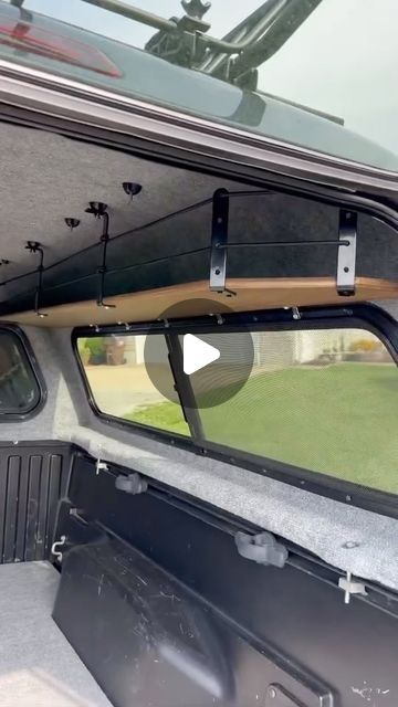 Truck Bed Living, Ford Ranger Accessories, 2001 Ford Ranger, Truck Roof Rack, Truck Camping, Diy Camper, Window Frame, Truck Accessories, Truck Bed