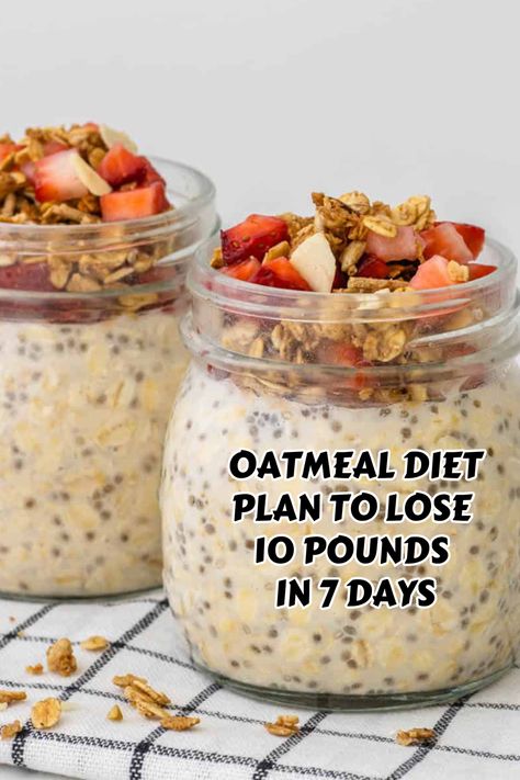 Get ready to reshape your body with the oatmeal diet plan—a 7-day journey loaded with flavorful oat meals, promising a drop of up to 10 pounds Diet Meal Plan For Wait Lose, Diet Meal Plan To Lose 20 Pounds, Weight Loose Meals For Women, Losing 60 Pounds In 3 Months, Loose Weight Simple Diet, 7 Day Keto Diet To Lose 10 Pounds, Healthy Ways To Lose 20 Pounds, Cereal Diet Plan, 10lbs In 7 Days Lose