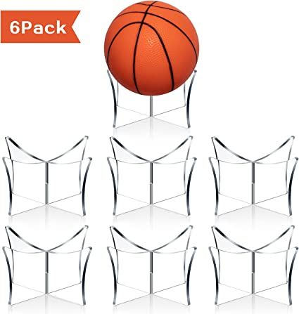 Basketball Trophy Display Ideas, Sports Ball Storage, Basketball Holder, Football Stand, Husband Birthday Parties, Basketball Trophies, Baseball Holder, Diy Basketball, Volleyball Ball