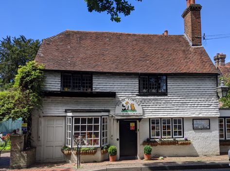 Pooh Corner, Hartfield, Sussex | Pooh Corner is situated on … | Flickr Pooh Corner, Shop Fronts, East Sussex, Childhood Friends, Tea Shop, On The Edge, The Village, A Boy, Winnie The Pooh