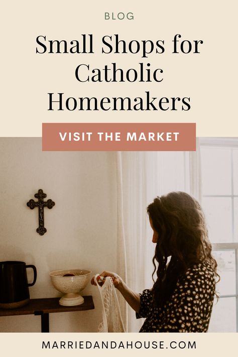 Explore this gallery of Small Shops for a Catholic Homemaker. This list includes many Catholic small shops, Catholic and Christian Clean Beauty Brands (make up, skincare, and haircare), Catholic Gift ideas for the Home- including home decor, art, prints, and crucifixes, Catholic books, curriculums and Catholic liturgical planners, Catholic toys for kids, wooden toys, and developmental toys. This is a great place to find Catholic Gift ideas for Kids, Moms and Dads! Theology Of Home, Home Altar Catholic Beautiful, Catholic Lifestyle, Adoration Catholic, Catholic Traditions, Home Altar Catholic, Catholic Aesthetic, Catholic Home, Traditional Catholicism