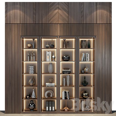 Trophy Cabinet Design, Luxury Display Cabinet Design, Trophy Display Ideas Shelves, Display Cabinet Design Modern, Glass Display Cabinet Ideas, Display Unit Design, Showcase Design Furniture, Trophy Display Ideas, Mercedes Showroom