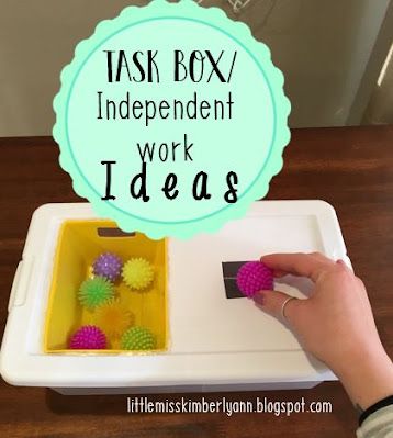 Task Boxes Ideas for Special Education Work Boxes Special Education, Aba Classroom, Educational Crafts For Kids, Task Box Ideas, Asd Activities, Task Ideas, Teacch Activities, Independent Work Tasks, Teacch Tasks