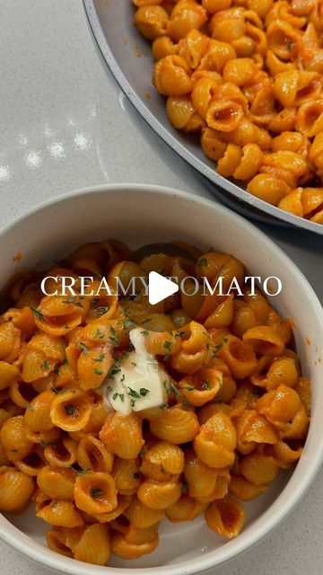 COLBY TROY on Instagram: "creamy tomato pasta 🍅 steps in video

#recipe #easyrecipeideas #creamytomatopasta #pastasauce #tomatopasta #pasta #garlicpasta #dinner #dinnerideas #recipeoftheday #cookingathome #easyrecepies #homecooking #foodblogger #foodie" Baked Tomato Pasta Recipes, Pasta For School Lunch, Pasta Recipe Videos, Pasta Recipes Videos, Ditalini Pasta Recipes, Recipes With Ditalini Pasta, Homecooked Dinner, Pasta Recipes Video, Goth Babe