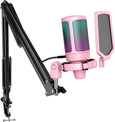 Pink Electronics, Pink Computer, Gaming Microphone, Relaxing Game, Computer Camera, Usb Microphone, Game Streaming, Casual Game, Digital Trends