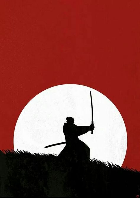 Samurai Silhouette, Samurai Tattoos, Red Samurai, Guerriero Samurai, Ronin Samurai, Arte Ninja, Samurai Wallpaper, Samurai Artwork, Ninja Art