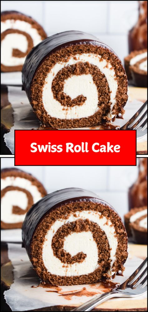 Swiss Roll Cake – Indulge in the delicate layers of this classic Swiss Roll Cake! Soft, fluffy sponge cake is rolled with a rich filling of your choice—be it luscious chocolate, creamy vanilla, or fruity jam. Perfect for any celebration or a cozy afternoon treat! 🥳🎉

#SwissRollCake #BakingDelights #DessertGoals #RollCake #SweetTreats #HomemadeGoodness #CakeArt #DeliciousDesserts Chocolate Swiss Cake, Swiss Roll Cake Recipe, Fluffy Sponge Cake, Roll Cake Recipe, Swiss Cake, Chocolate Roll Cake, Cozy Afternoon, Swiss Roll Cake, Cake Rolls