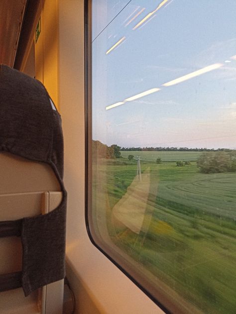 passing scenery, view from the window of a train, view from a streetcar Riding Train Aesthetic, Train Aestethic, Train View Window, Train Asthetic Picture, Train Astethic, Train Rides Aesthetic, View From Train Window, Train Window Aesthetic, Train Ride Aesthetic