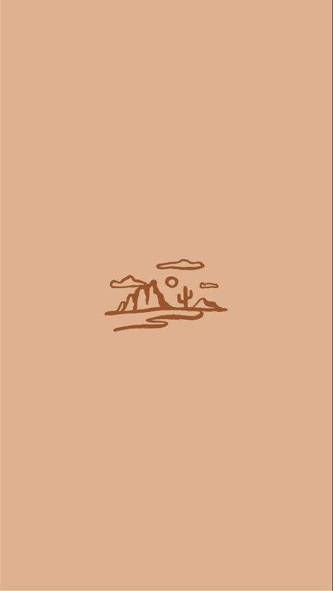 Desert vibes, simple desert illustration, earthy neutral color palette Desert Western Aesthetic, Southwestern Illustration, Western Airbnb, Desert Graphic Design, Desert Branding, Sedona Art, Types Of Elements, Layout Social Media, Western Color Palette