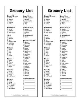 Great for shopping at multiple stores, this printable shopping list is divided into two columns and provides staple food ideas. Free to download and print Staple Foods Shopping Lists, Basic Shopping List, Healthy Food Grocery List, Basic Grocery List, Aip Lifestyle, Staple Foods, Free Grocery List, Healthiest Foods, Keto Grocery List