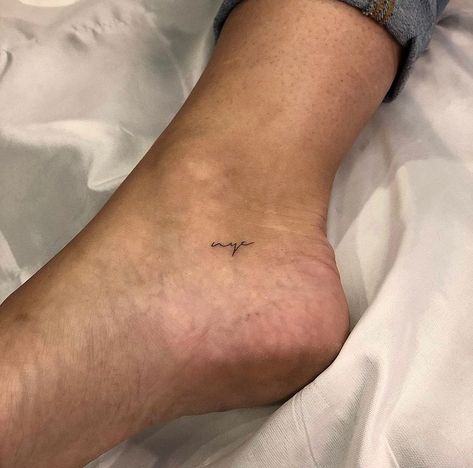 Tiny California Tattoo, Nyc Tatoos, Nyc Inspired Tattoos, Nyc Tattoo Ideas, California Tattoo Ideas, Small Foot Tattoo, Adam Tattoo, Wörter Tattoos, California Tattoo