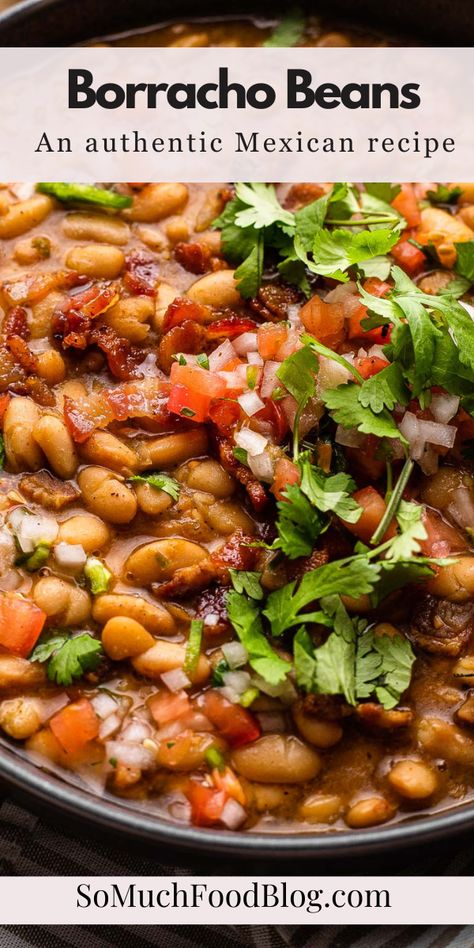 Healthy Mexican Beans, Essen, Traditional Mexican Beans, Mexican Cowboy Beans, Mexican Bean Casserole, Best Mexican Beans, Drunken Beans Mexican, How To Season Beans, Ranchero Beans Mexican