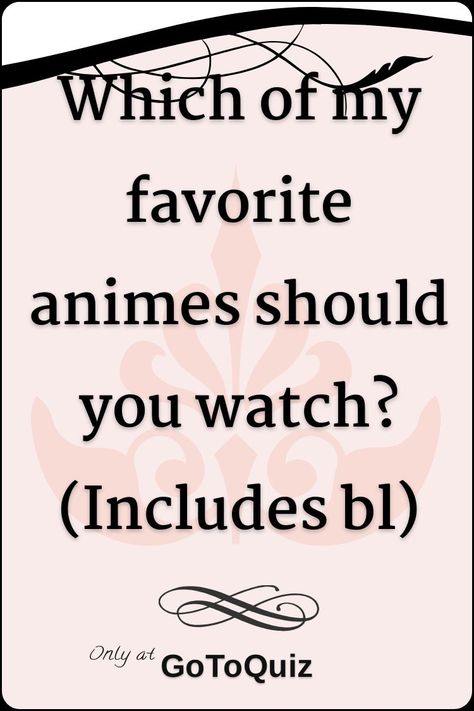 "Which of my favorite animes should you watch? (Includes bl)" My result: Yuri!!! on ICE Animes To Watch, Crystal Castle, High School Host Club, Host Club, Personality Quiz, Personality Test, Yuri On Ice, Seven Deadly Sins, My Chemical Romance