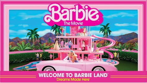 Barbie Land, Trending Food, Pink Corvette, Barbie The Movie, Barbie Car, Pink Gingham Dress, Club Chelsea, Braid Accessories, Shopping Games