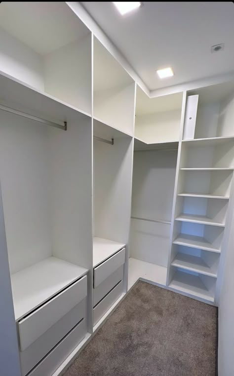 Walk In Closet For Small Spaces, Small Rectangle Closet Ideas, 5x7 Closet, Narrow Walk In Closet Design, Small Walk In Closet Ikea, Closet Organizers For Walk In Closet, Closet Designs Small Walk In, Narrow Closet Designs Walk In, Narrow Walk In Wardrobe