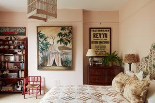 Pink Wall Bedroom, Bristol Houses, Country House Kitchen, Pink Ground, English Houses, Summer Bedroom, Georgian Architecture, London House, Wall Bedroom