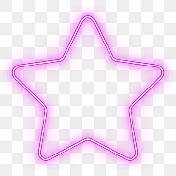 Neon Graphics, Background Neon, Star Png, Star Clipart, Pink Png, Neon Backgrounds, Remove Background From Image, Neon Decor, Girl Background