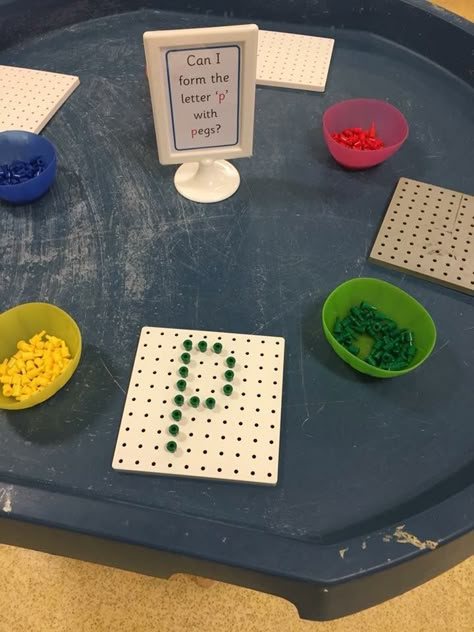 Rwi Activities Eyfs, Phonics Tuff Tray Ideas Year 1, Reception Activities Eyfs, Writing Activities Eyfs, Phonics Tuff Tray, Phonics Activities Eyfs, Writing Eyfs, Phase 2 Phonics, Phonics Ideas