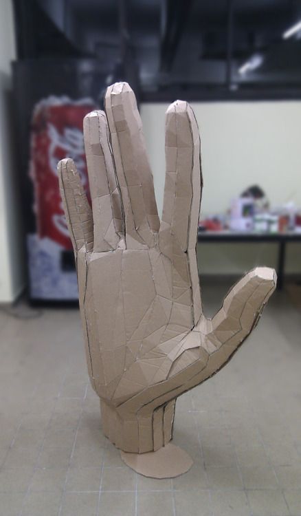 Cardboard Hand Sculpture, Cardboard Statue, Cardboard Armature, Cardboard Hand, Paper Mache Hand, Cardboard Sculptures, Cardboard Art Sculpture, Cardboard Crafts Kids, Cardboard Car